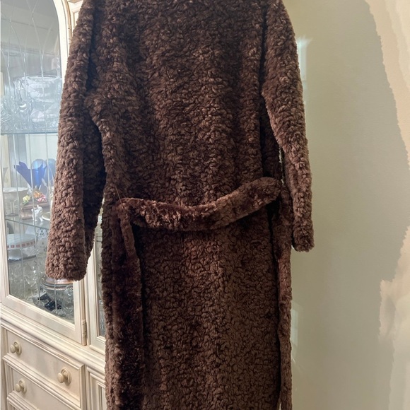 Express Brown Teddy Jackets - Picture 7 of 14